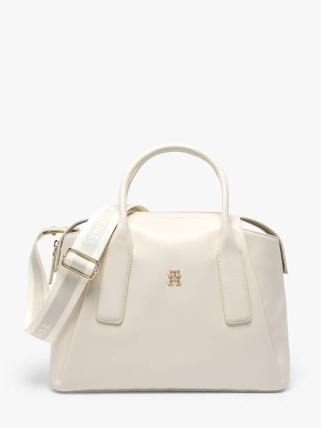 Satchel Th Essential Tommy hilfiger White th essential AW18532