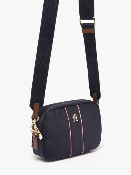 Shoulder Bag Popette Nylon Tommy hilfiger Blue popette AW17710 other view 1