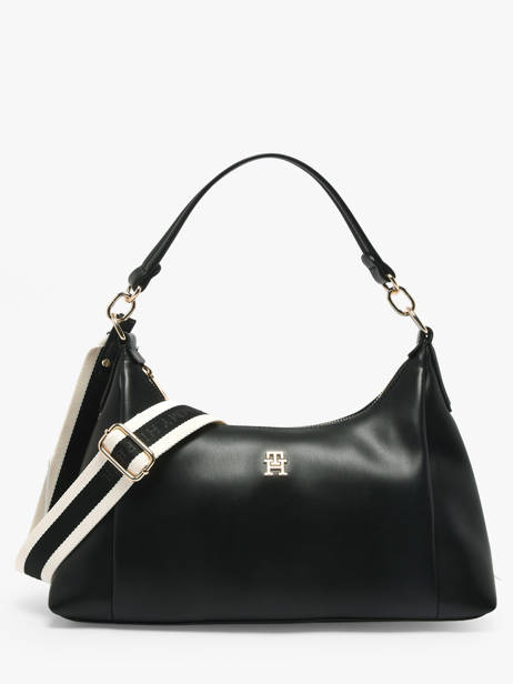 Shoulder Bag Th Essential Tommy hilfiger Black th essential AW18373
