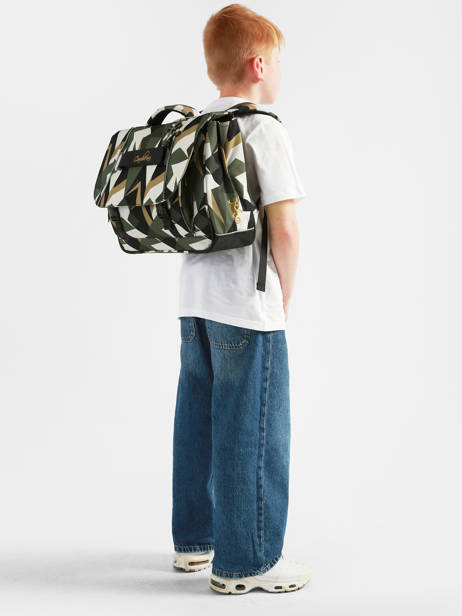 2-compartment Satchel Cameleon Multicolor futur CA38 other view 1