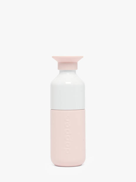 Drinking Bottle Steel 350 Ml Dopper Pink steel STEEL350