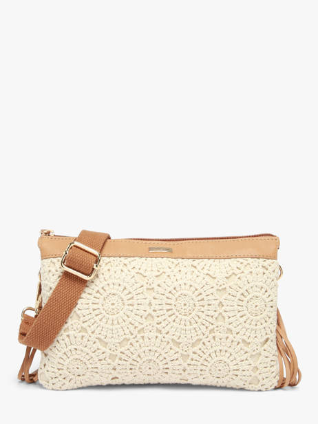 Shoulder Bag Antibes Cotton Les tropeziennes Beige antibes TZ04