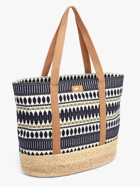 Shoulder Bag En-vau Cotton Les tropeziennes Blue en-vau TZ02 other view 1