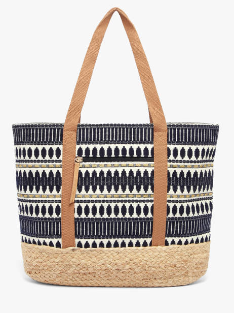 Shoulder Bag En-vau Cotton Les tropeziennes Blue en-vau TZ02 other view 3