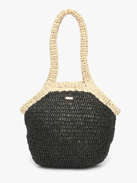 Shoulder Bag Galets Paper Les tropeziennes Black galets TZ02