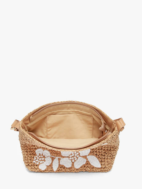 Sac Porté épaule Large Papier Les tropeziennes Marron large TZ02 vue secondaire 2