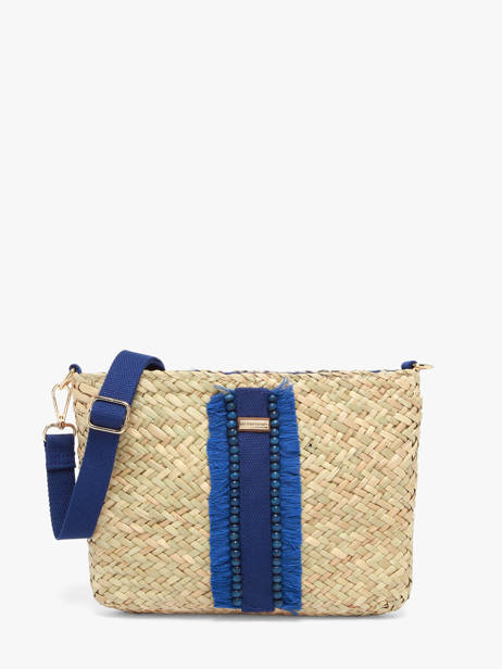 Shoulder Bag Monaco Straw Les tropeziennes Beige monaco TZ02