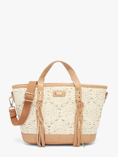 Satchel Antibes Cotton Les tropeziennes Beige antibes TZ01
