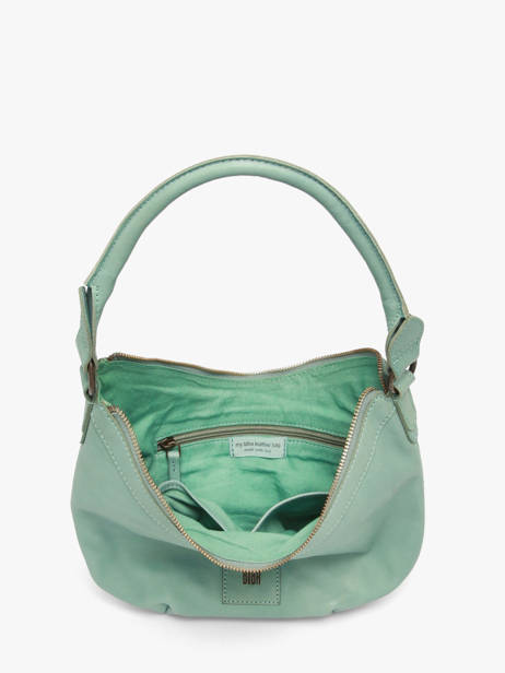 Shoulder Bag Heritage Leather Biba Blue heritage BT29 other view 2