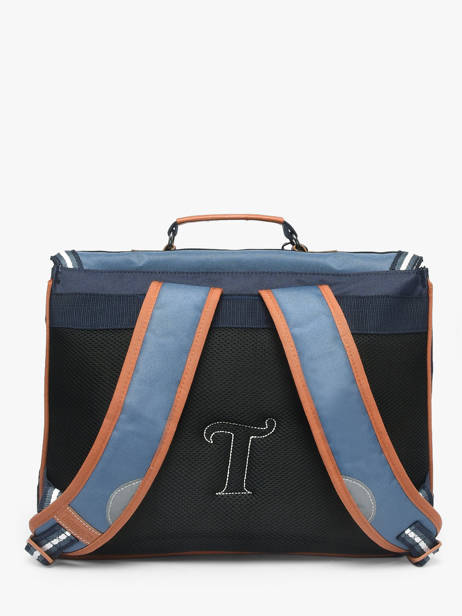 Cartable 2 Compartiments Tann's Bleu les fantaisies g 38208 vue secondaire 3