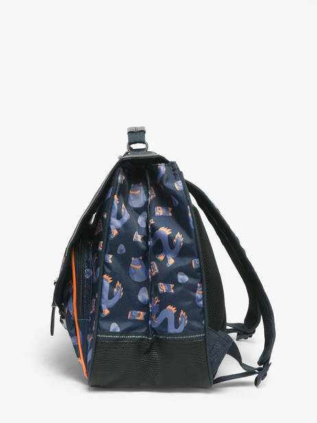 2-compartment Satchel Tann's Blue les fantaisies g 41155 other view 1