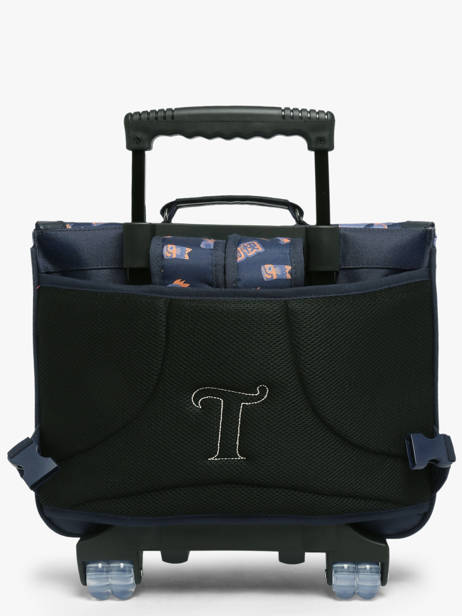 Cartable à Roulettes 2 Compartiments Tann's Bleu les fantaisies g 42155 vue secondaire 4