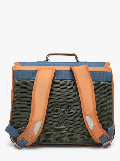 Cartable 2 Compartiments Tann's Bleu les fantaisies g 41128 vue secondaire 3