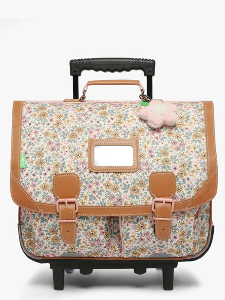 2-compartment Wheeled Satchel Tann's Multicolor les fantaisies f 26432611