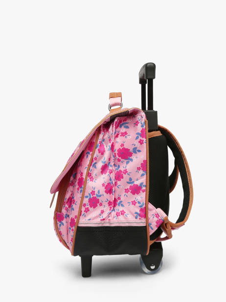 Cartable à Roulettes 2 Compartiments Tann's Rose les fantaisies f 26422613 vue secondaire 1