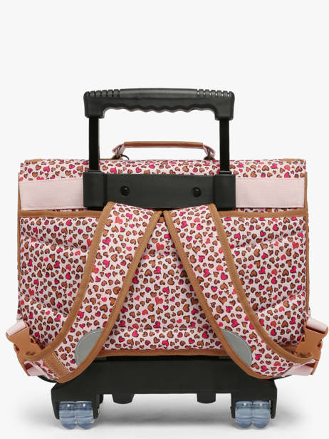 Cartable à Roulettes 2 Compartiments Tann's Multicolore les fantaisies f 42229 vue secondaire 3