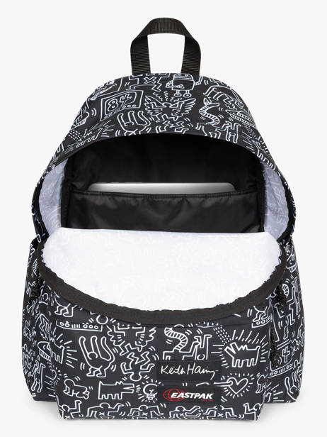Sac à Dos Day Pak'r Keith Haring 1 Compartiment Eastpak Noir pbg authentic PBG5BG4K vue secondaire 3