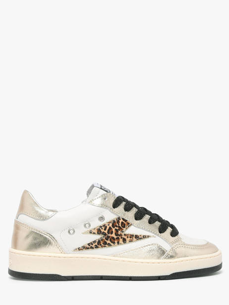 Sneakers In Leather Semerdjian White women DANYC838