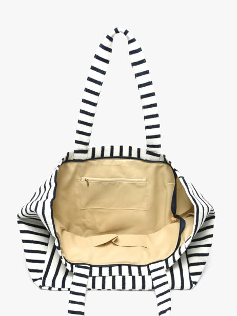 Shoulder Bag Beach Cotton Marco Blue beach S1285 other view 2