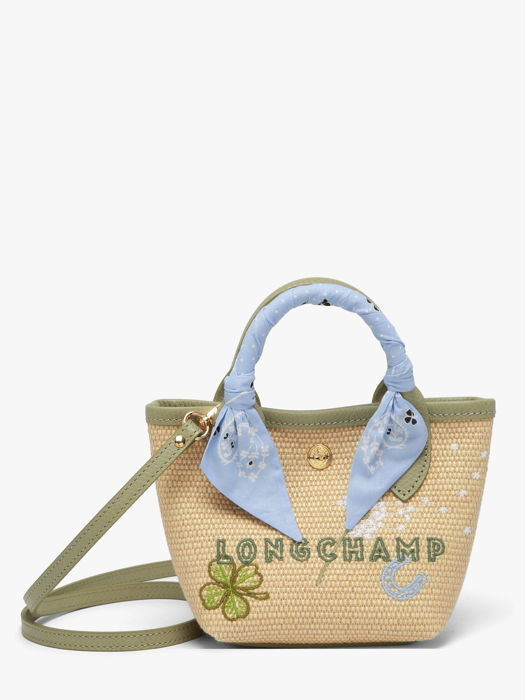 Longchamp Le panier pliage envol Handbag Green