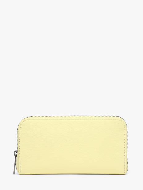Portefeuille Caviar Cuir Milano Jaune caviar CA18115
