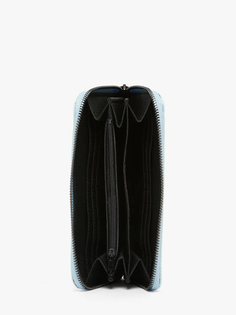 Portefeuille Caviar Cuir Milano Bleu caviar CA18115 vue secondaire 1
