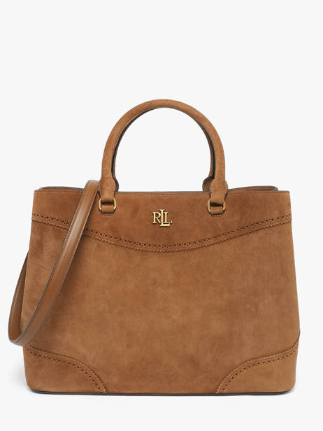 Satchel Dryden Leather Lauren ralph lauren Brown dryden 31P15645
