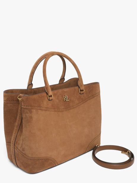 Satchel Dryden Leather Lauren ralph lauren Brown dryden 31P15645 other view 2