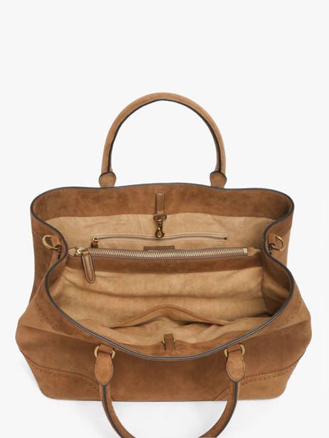 Satchel Dryden Leather Lauren ralph lauren Brown dryden 31P15645 other view 4