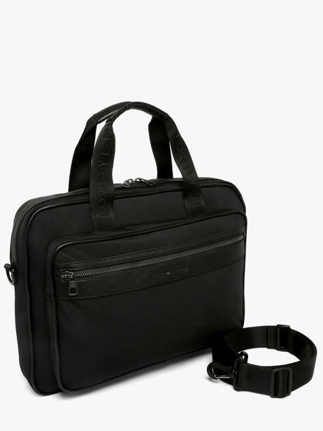 Porte Documents (main) Tommy hilfiger Noir th repreve AM14445 vue secondaire 1