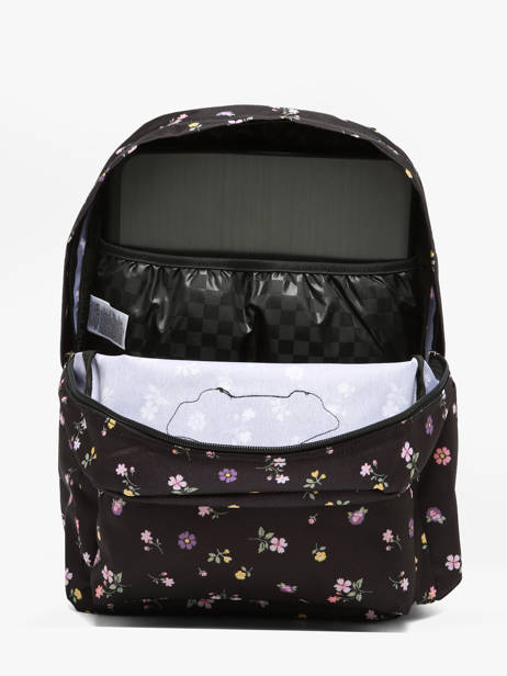 Sac à Dos 1 Compartiment Vans Noir backpack VN000H4Y vue secondaire 3