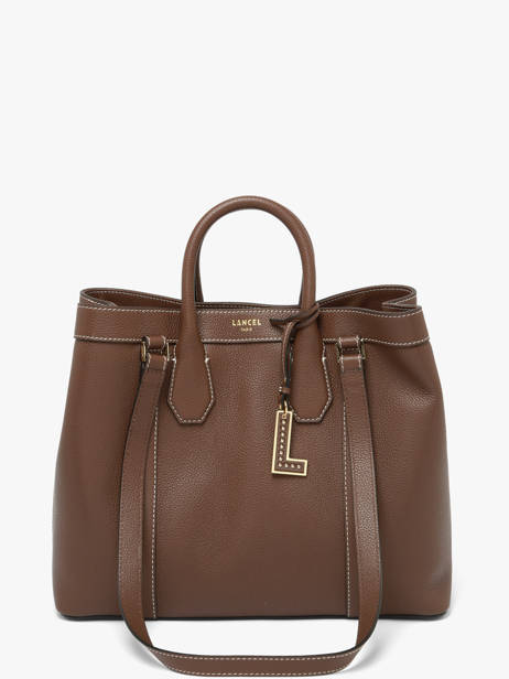Sac Porté épaule Belleville Cuir Lancel Marron belleville A14269