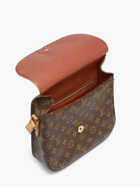 Sac Bandoulière Second Life Louis vuitton Marron second life M51242 vue secondaire 5