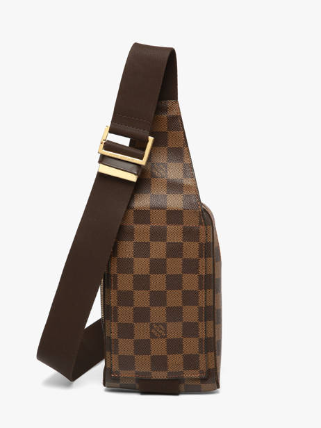 Sac Bandoulière Louis vuitton Marron second life CA1014 vue secondaire 6