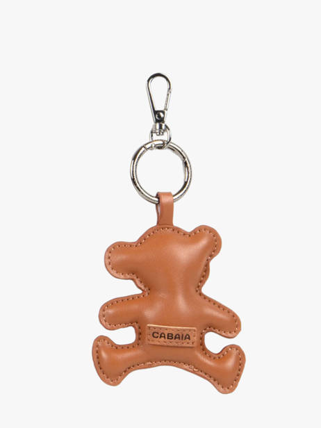 Porte-clefs Cabaia Marron accessoire CHARMS