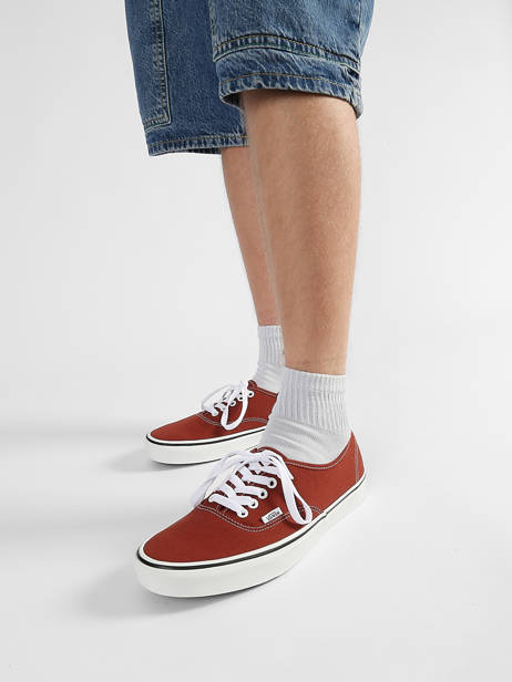 Sneakers Vans Rouge men D7YFSB1 vue secondaire 1
