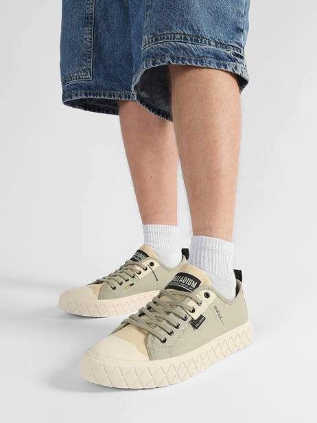 Sneakers Palladium Vert men 4634230 vue secondaire 1