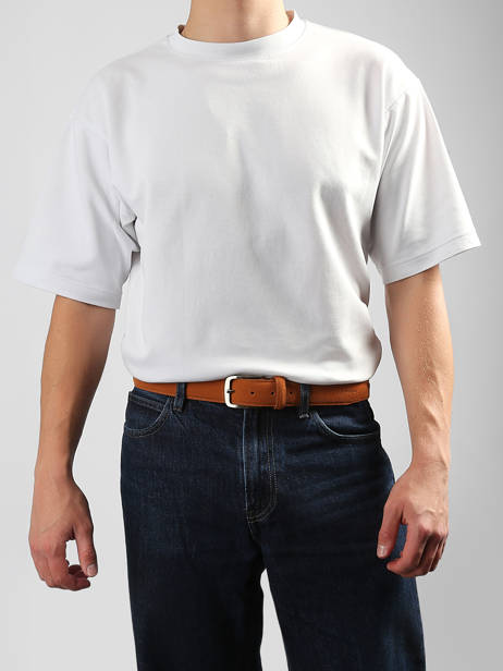 Ceinture Redskins Marron belt TEDDY vue secondaire 1