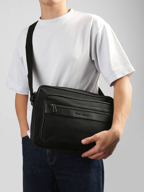 Sac Bandoulière Tommy hilfiger Noir th repreve AM14446 vue secondaire 1