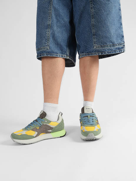 Sneakers Sun68 Multicolore men Z3611884 vue secondaire 1