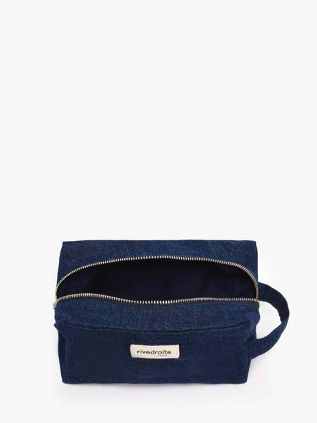 La Trousse Tournelles Xl Coton Recyclé Rivedroite Bleu timeless TOURXTIM vue secondaire 1