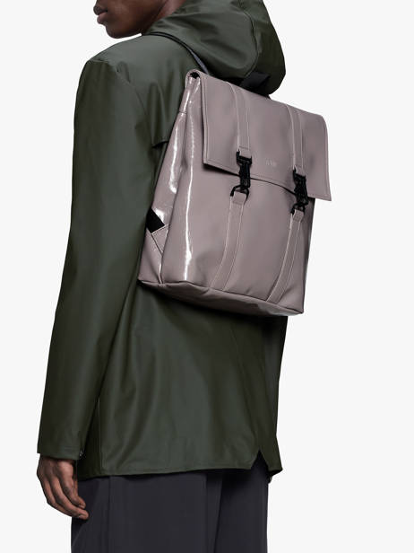 Msn Bag Mini - Sac à Dos 1 Compartiment Rains Rose city 13310 vue secondaire 1