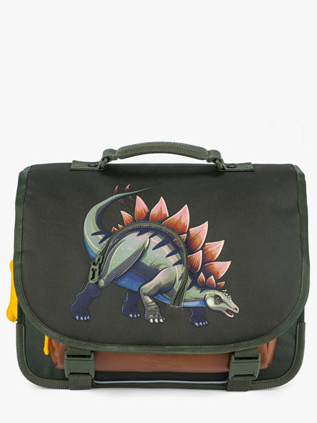 2-compartment Satchel Stones and bones Green boys B