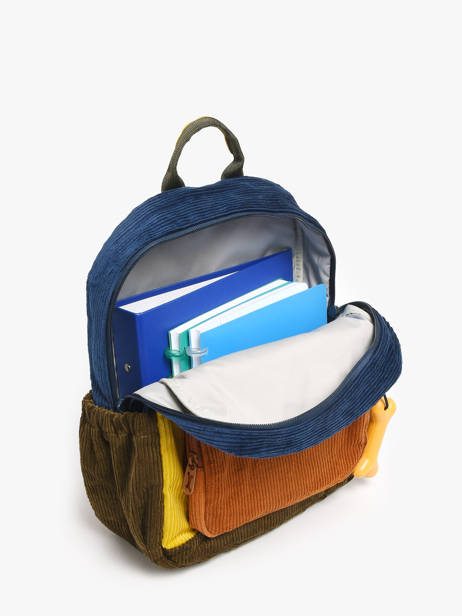 Mini Backpack Stones and bones Multicolor boys B other view 3
