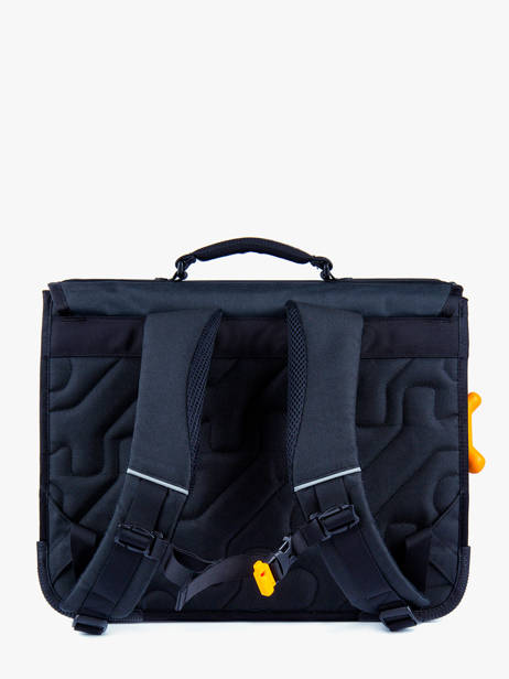 Satchel 2 Compartments Lily Boys Stones and bones Blue boys B other view 4