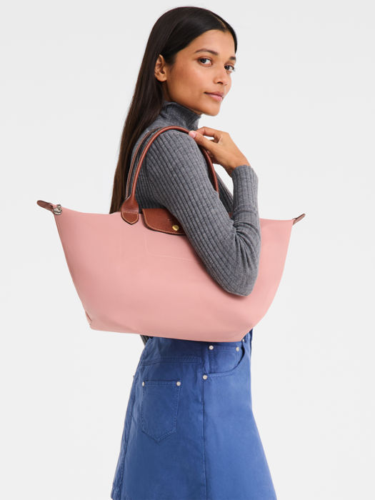 Longchamp Le pliage original Sacs porté main Rose
