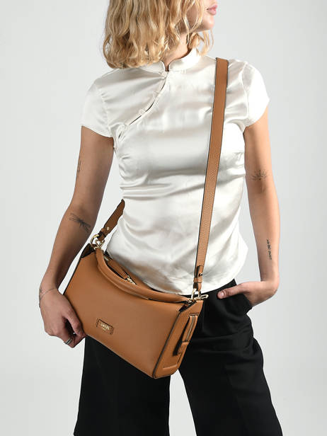 Sac Bandoulière Louison Cuir Lancel Marron louison A14227 vue secondaire 1