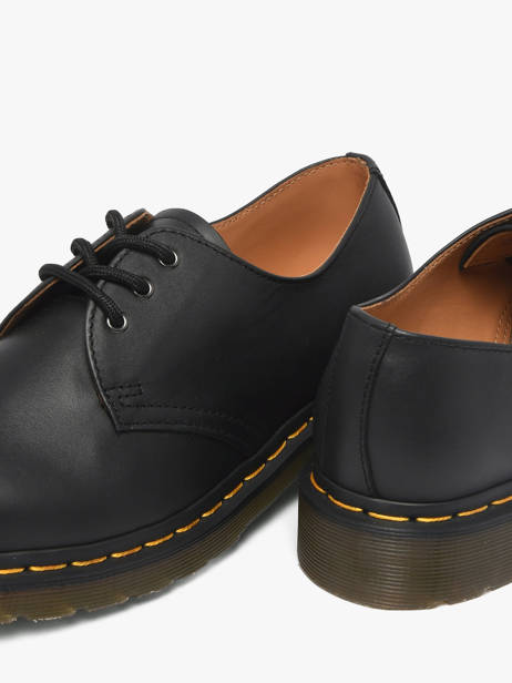 Chaussures Derbies En Cuir Dr martens Noir boy 11838001 vue secondaire 2