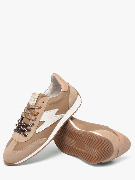 Sneakers In Leather Semerdjian Brown accessoires JUNEE274 other view 2