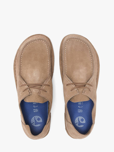 Chaussures Derbies En Cuir Birkenstock Beige men 1034384 vue secondaire 3